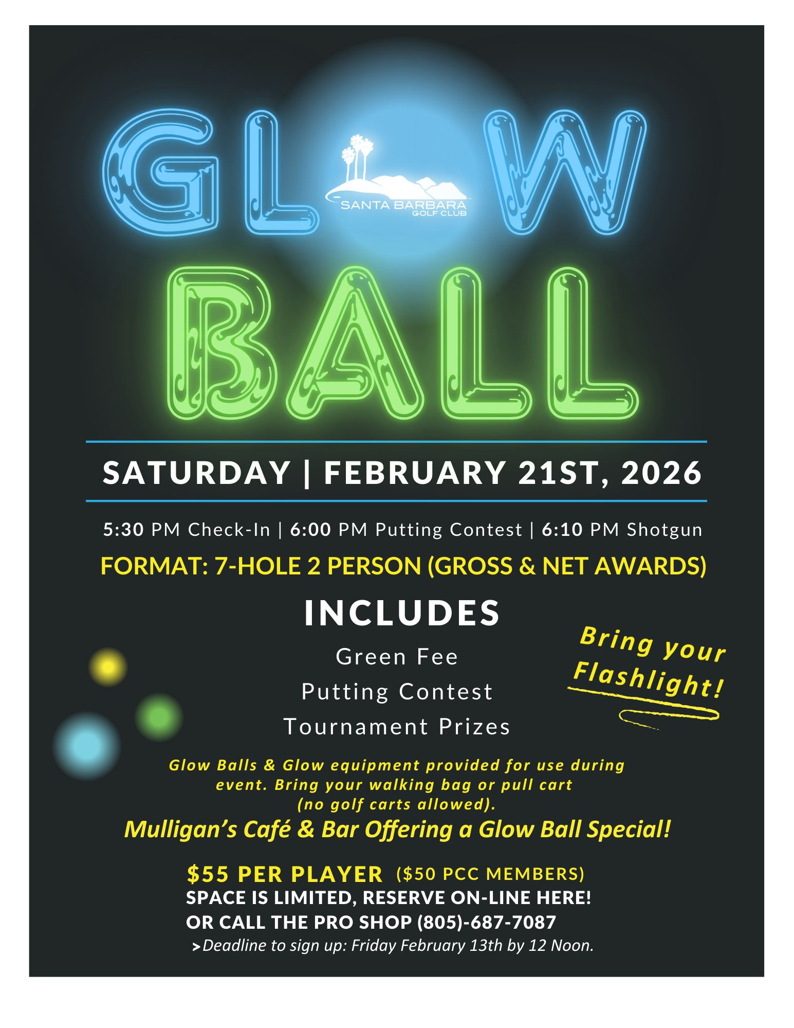 Santa Barbara Glow Ball 224 Flyer
