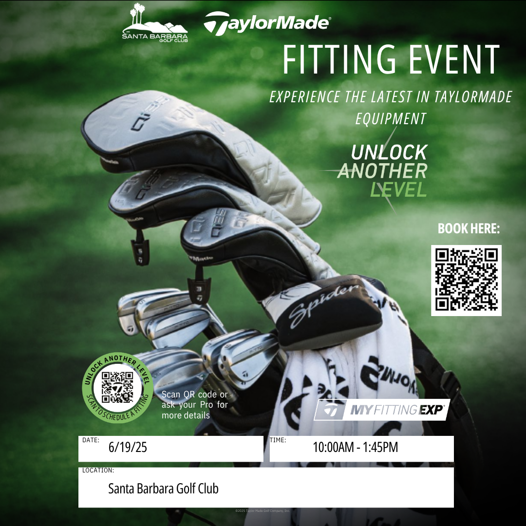TaylorMade Fitting Santa Barbara Social